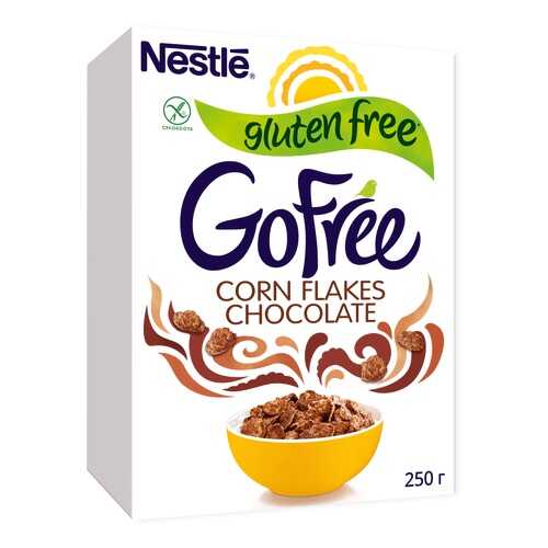 Хлопья кукурузные шоколадные Nestle Gofree обогащенные витаминами 250 г в Самбери