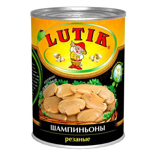 Шампиньоны Lutik резаные 425 г ж/б Китай в Самбери