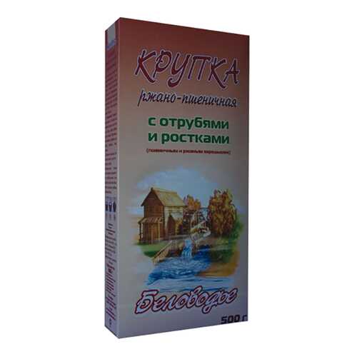 Крупка Беловодье ржано-пшеничная с отрубями и ростками в Самбери
