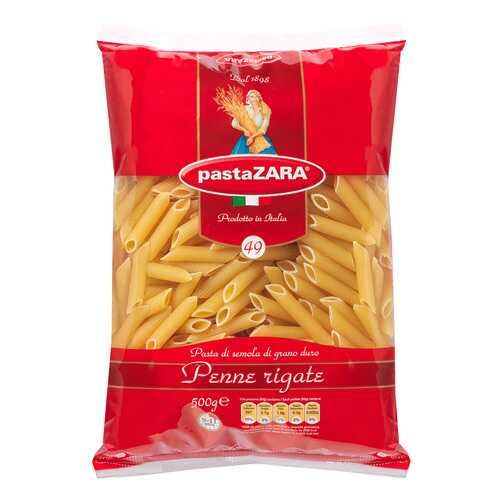 Макароны Pasta Zara №49 перья рифленые 500 г в Самбери