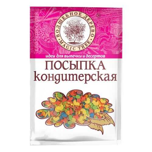 Посыпка кондитерская Волшебное дерево пасхальная смесь 40 г в Самбери