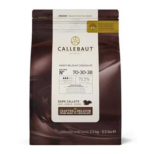 Шоколад Callebaut темный 2.5 кг в Самбери