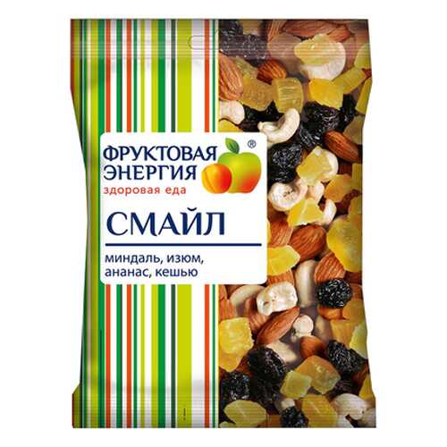 Смесь фруктово-ореховая Фрути-Смайл Фруктовая Энергия 50 г в Самбери