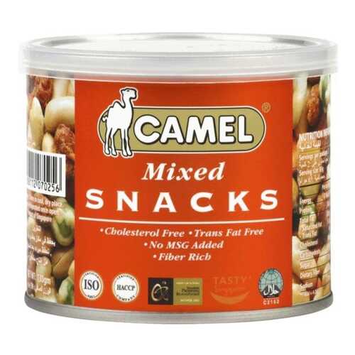 Смесь mixed snacks из орехов, бобов и горошка Camel 130 г в Самбери