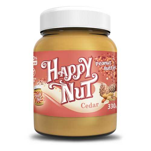 Арахисовая паста Happy Nut Cedar с кедром 330 г в Самбери