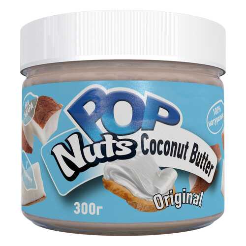 Кокосовая паста POP Nuts Coconut Butter Original Натуральная, 300 г в Самбери