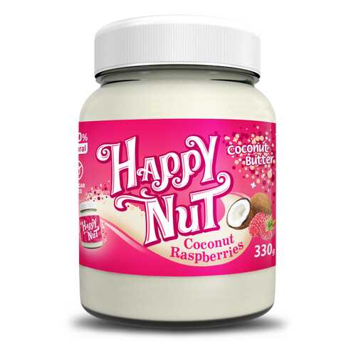 Кокосовая паста с малиной Happy Nut Coconut Raspberries 330г в Самбери