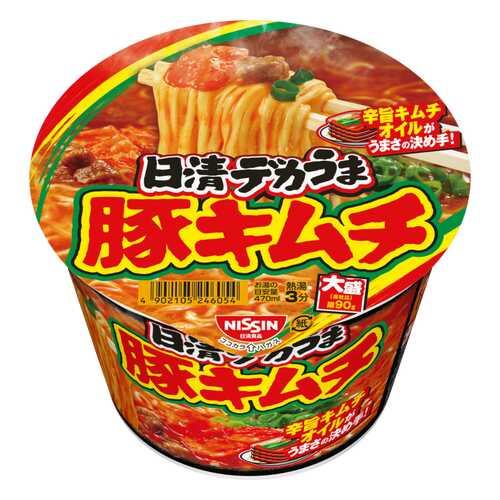 Лапша Nissin со вкусом Кимчи 103 г в Самбери