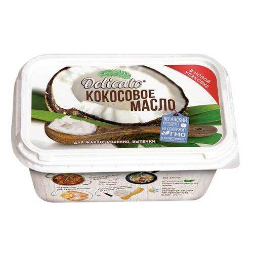 Масло DELICATO кокосовое 200гр в Самбери