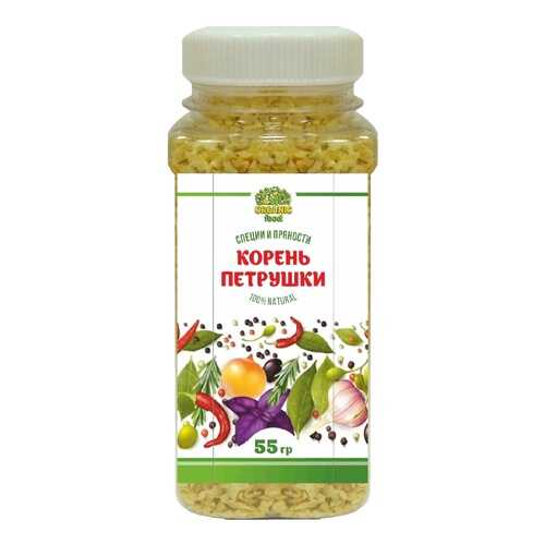 Корень петрушки Organic food сушеный дробленый 55 г в Самбери