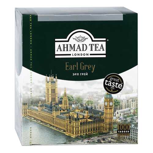 Чай Чайный лист Ahmad Tea earl grey черный 100 пакетиков в Самбери