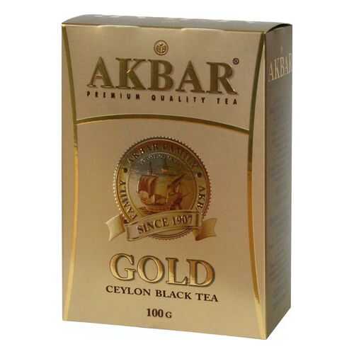 Чай черный Akbar gold 100 г в Самбери