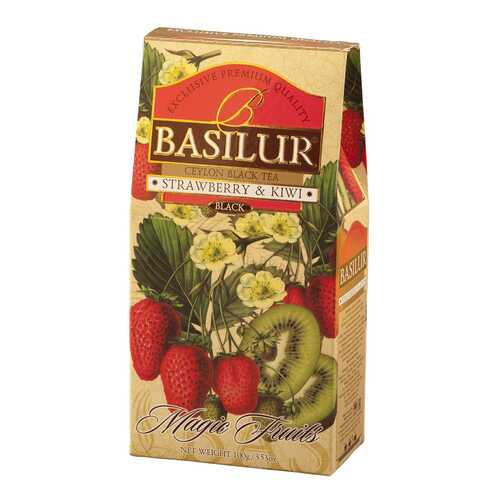 Чай черный Basilur magic fruits strawberry&kiwi 100 г в Самбери