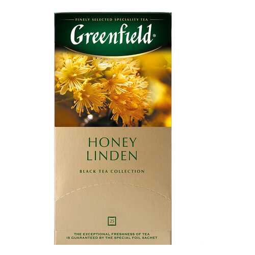 Чай черный Greenfield Honey Linden 25 пакетиков в Самбери