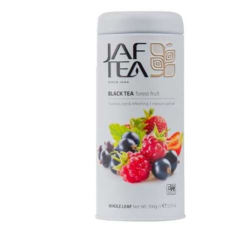 Чай черный JAF TEA Forest fruit с ароматом лесных ягод 100г Шри-Ланка в Самбери