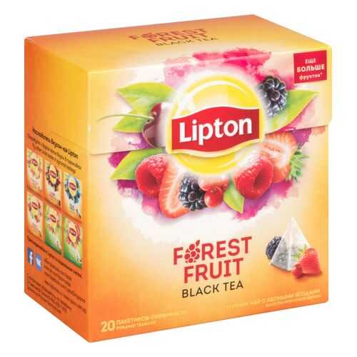 Чай черный Lipton forest fruit 20 пакетиков в Самбери