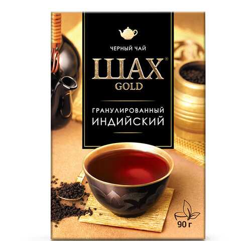 Чай черный листовой гранулированный Шах Gold Индийский 90 г в Самбери