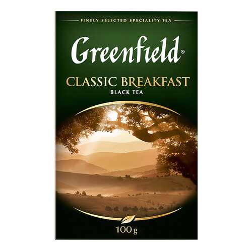 Чай черный листовой Greenfield Classic Breakfast 100 г в Самбери