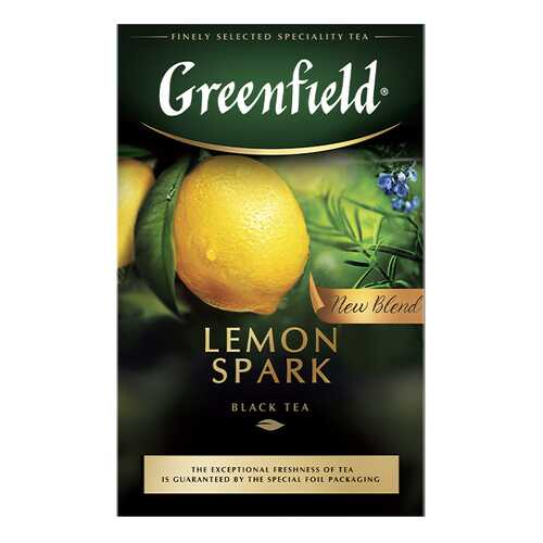 Чай черный листовой Greenfield Lemon Spark 100 г в Самбери