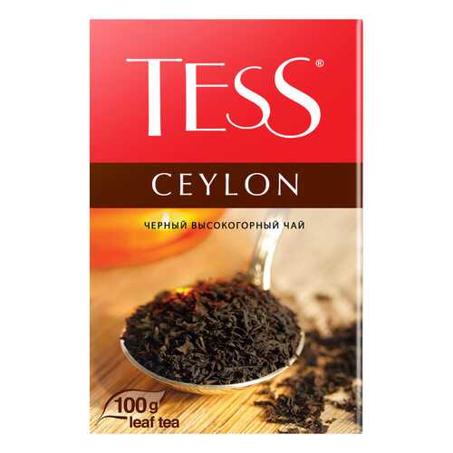 Чай черный листовой Tess Ceylon 100 г в Самбери