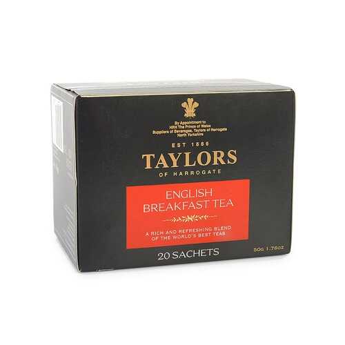 Чай черный Taylors of Harrogate Английский завтрак 20*2.5 г в Самбери