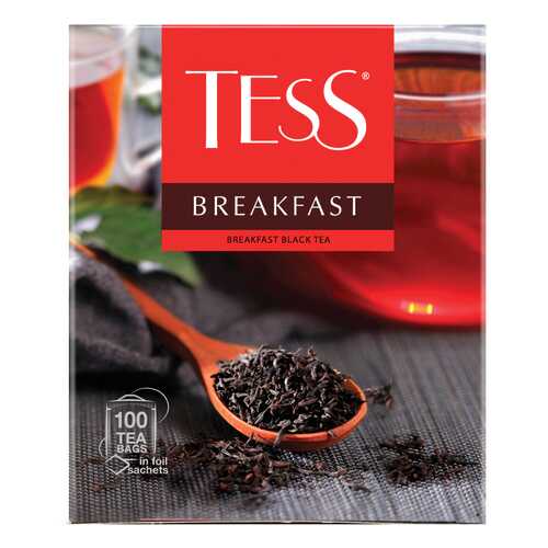 Чай черный Tess Breakfast 100 пакетиков в Самбери