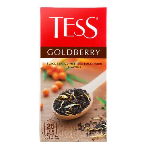 Чай черный Tess Goldberry 25 пакетиков в Самбери