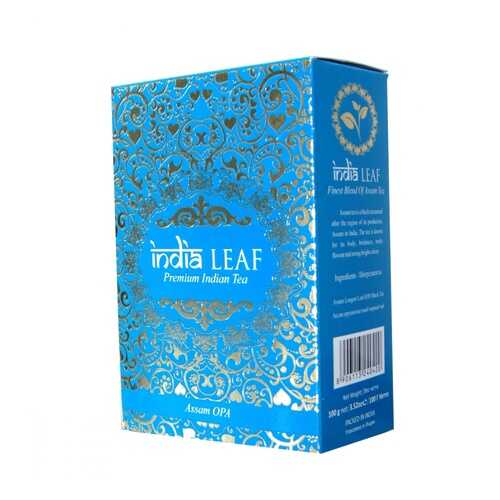 Чай India leaf Ассам опа, черный крупнолистовой, 100 гр в Самбери