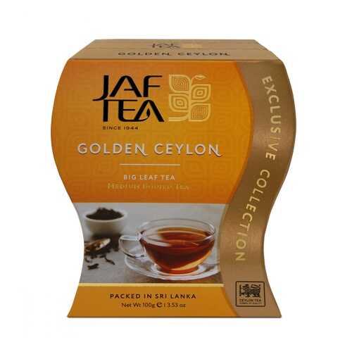 Чай Jaf Tea Golden Ceylon черный листовой ОРА 100 г в Самбери