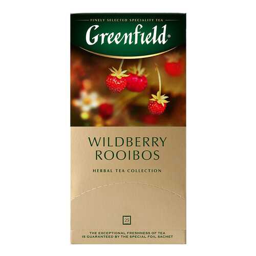 Чай травяной Greenfield Wildberry Rooibos 25 пакетиков в Самбери