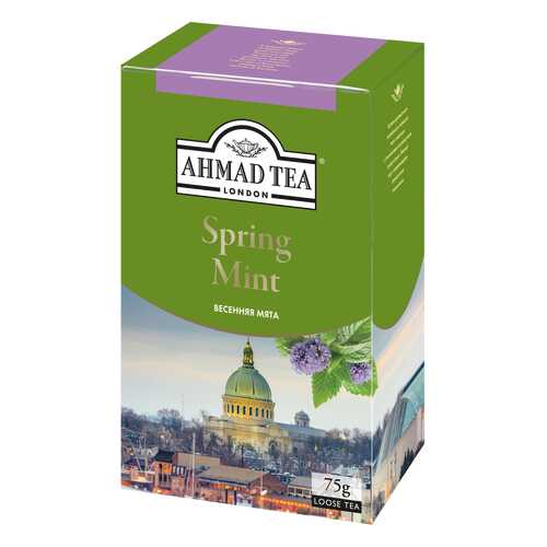 Чай зеленый Ahmad Tea spring mint 75 г в Самбери