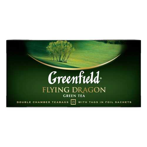 Чай зеленый Greenfield Flying Dragon 25 пакетиков в Самбери