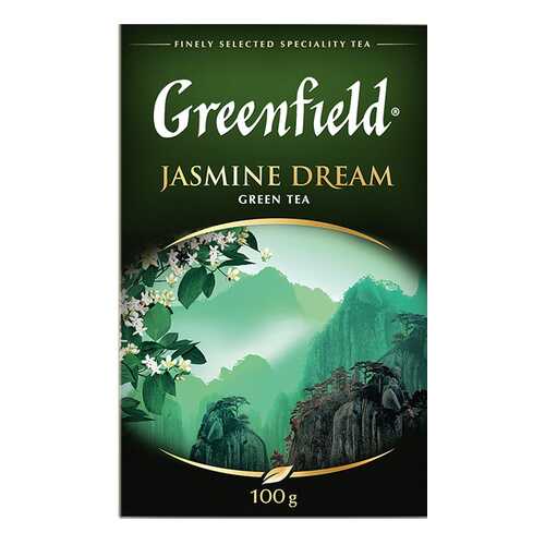 Чай зеленый листовой Greenfield Jasmine Dream 100 г в Самбери