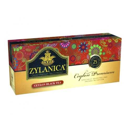 Чай Zylanica Ceylon Premium черный 25 пакетиков в Самбери