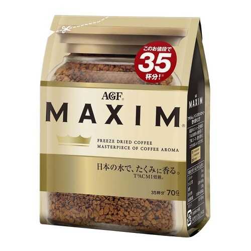 Кофе AGF Maxim растворимый gold blend 70 г в Самбери