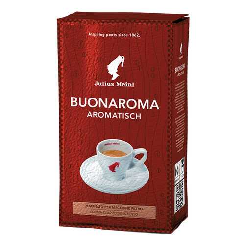 Кофе Julius Meinl buonaroma aromatisch натуральный жареный молотый 250 г в Самбери