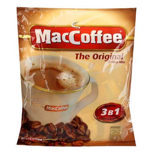 Кофе MacCoffee растворимый 3в1 20 г 25 штук в Самбери