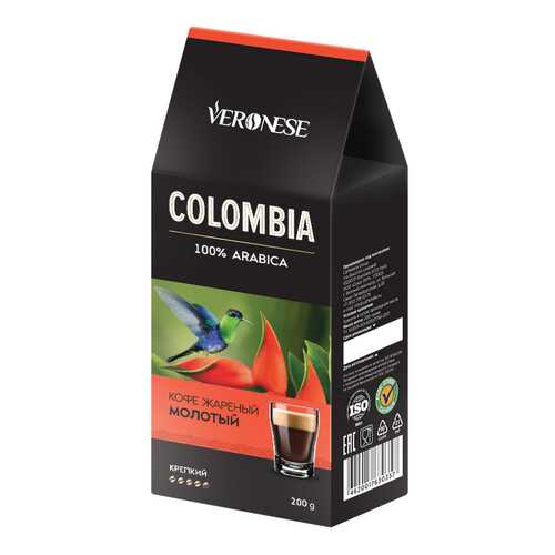 Кофе молотый Veronese Colombia 200 г в Самбери