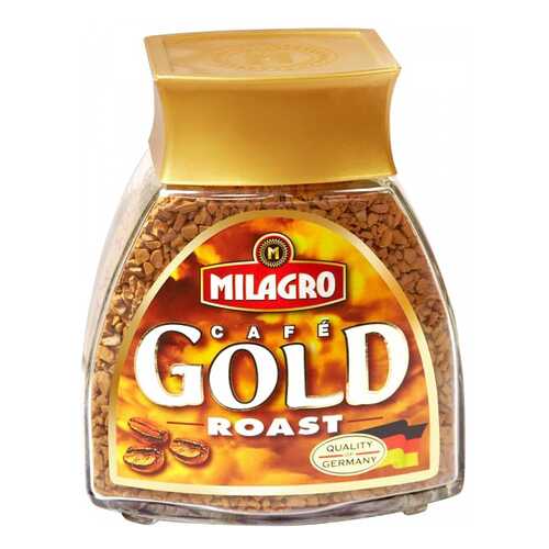 Кофе натуральный растворимый Milagro gold roast сублимированный 95 г в Самбери