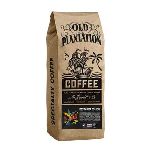 Кофе Old Plantation Specialty Coffee Costa Rica Colibri в зернах 250 г в Самбери