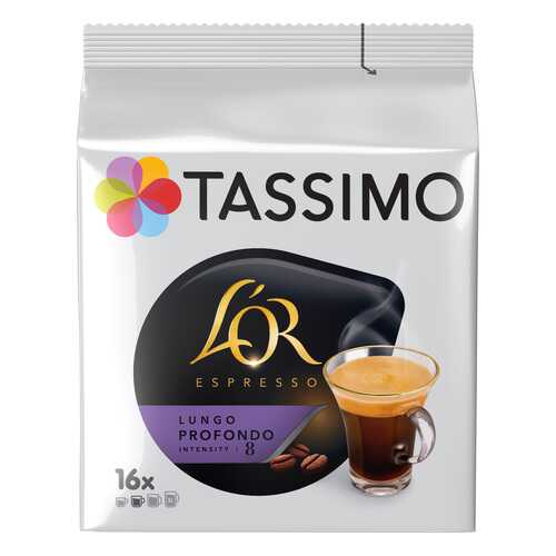 Кофе Tassimo L'or Espresso Lungo Profondo в капсулах 16 шт в Самбери