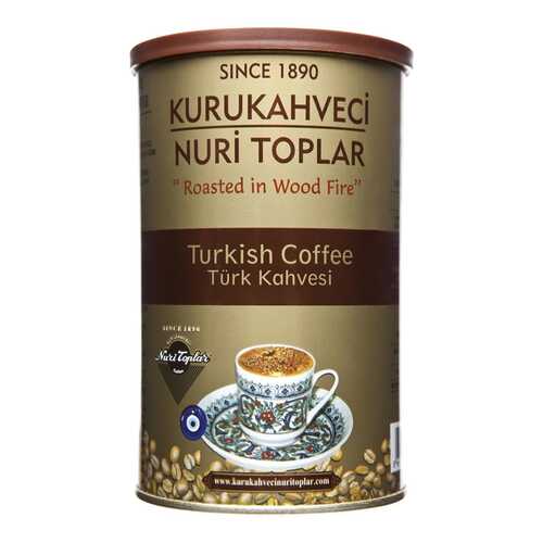 Турецкий молотый обжаренный кофе Nuri Toplar Turkish 250 г в Самбери