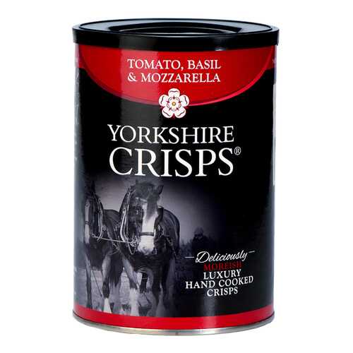 Чипсы картофельные Yorkshire Crisps с томатом базиликом и моцареллой 100 г в Самбери