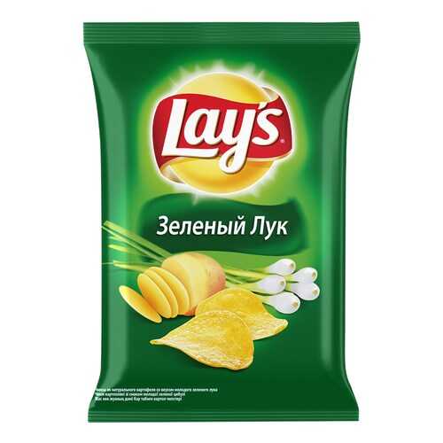 Чипсы Lay's из натурального картофеля зеленый лук 50 г в Самбери