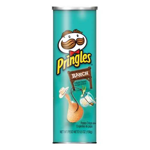 Чипсы Pringles ranch со вкусом соуса ранч 158 г в Самбери