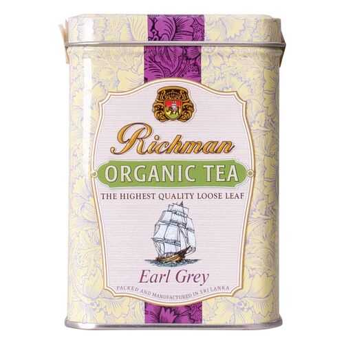 Чай черный Richman organic earl grey 100 г в Самбери