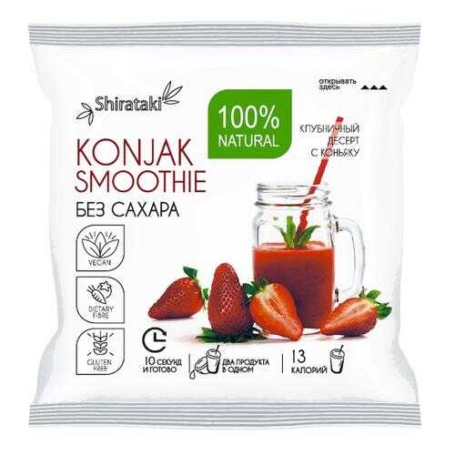 Десерт без сахара Konjak Smoothie клубничный 20 шт по 15 г в Самбери