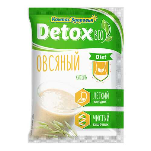 Кисель detox bio Diet Овсяный Компас здоровья 25 г в Самбери