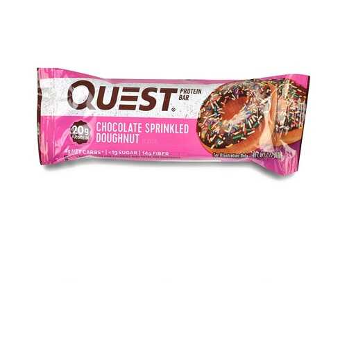 Батончик протеиновый Quest Bar Chocolate Sprinkled Doughnut Пончик Донат 60г США в Самбери