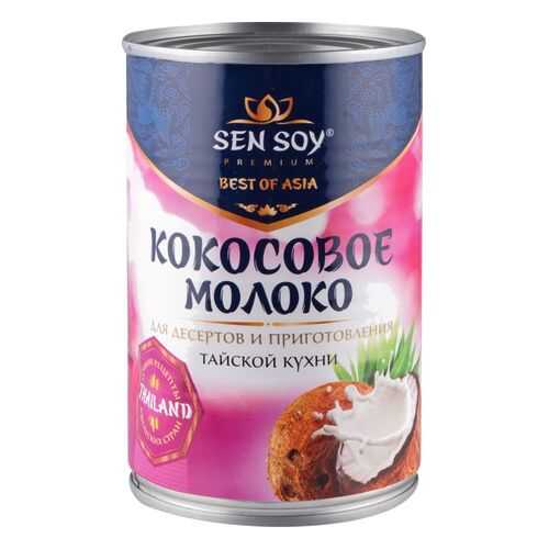 Кокосовое молоко Sen Soy premium 5-7% 400 г в Самбери